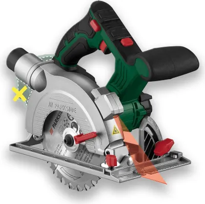 Produktbild von PARKSIDE® 20 V Akku-Handkreissäge »PHKSA 20 Li B3«, ohne Akku und Ladegerät