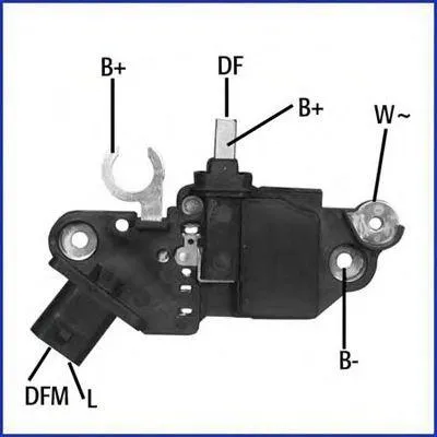 Produktbild von HITACHI 130595 Lichtmaschinenregler 14,5V Generator