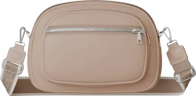 Produktbild von Damen Umhängetasche Vegan Kompakt Crossbody Praktisch 30631 Taupe
