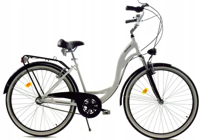 Zdjęcie produktu dla Rower Dallas City Alu 26" 3spd - biały z czarnym