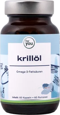 Produktbild von for you krillöl Kapseln