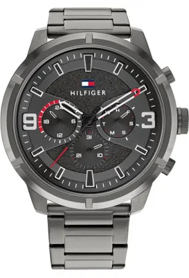 Obrázek produktu pro Zegarek męski TOMMY HILFIGER 1792071 grafitowy sportowy
