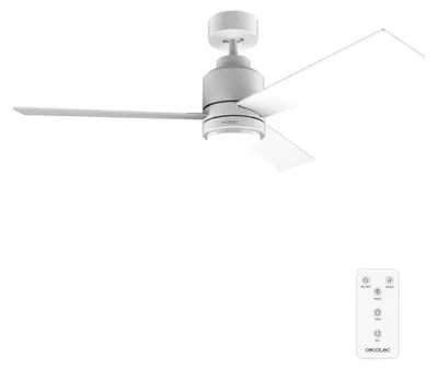 Zdjęcie produktu dla Cecotec 05835, Wentylator domowy z łopatkami, Stal nierdzewna, Sufit, 122 cm, Bezprzewodowy, 8 h
