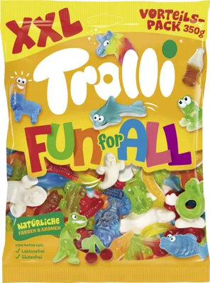 Obrázek produktu pro Trolli Fun for all XXL výhodné balení gumové bonbóny balení 350 g