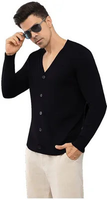 Productafbeelding van Currero Cardigan Heren Zwart M
