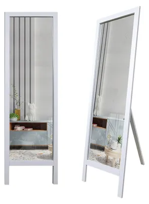 Produktbild von Krea - Spiegel, 45x145h cm Weiß, Rechteckig