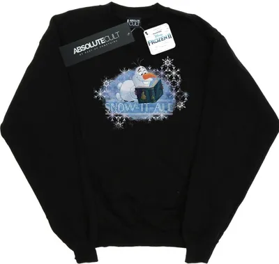 Produktbild von Disney - "Frozen 2 Snow It All" Sweatshirt für Herren BI25190 (XL) (Schwarz)