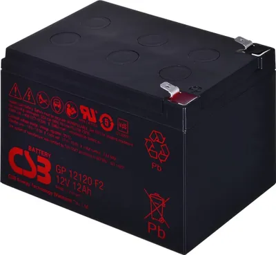 Obrázek produktu pro Baterie CSB GP12120F2 12V 12Ah