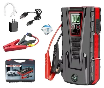 Immagine prodotto di Avviatore di emergenza per auto, compressore d'aria da 150 PSI, booster portatile per batteria, 6000 mAh (standard)