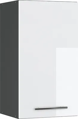 Produktbild von Hängeschrank Vicco Fame-Line Weiß Hochglanz 40 cm, Model 35542