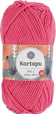 Produktbild von 100g Strickwolle Kartopu NO:1 Polyacryl-Wolle Anti Pilling Effekt
