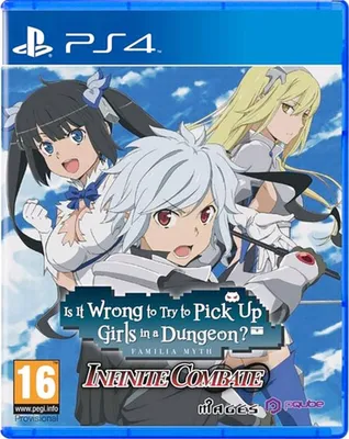 Produktbild von PQube Is It Wrong to Try to Pick Up Girls in a Dungeon? Infinite Combate, PlayStation 4, T (Jugendliche)