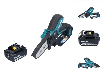Produktbild von Makita DUC 101 T1 Akku Astsäge 18 V 10 cm Brushless + 1x Akku 5,0 Ah - ohne Ladegerät