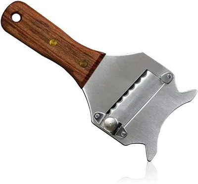 Image de Rabot à truffes en acier inoxydable - Pour les truffes et le fromage - 1 pièce - 19,5 cm