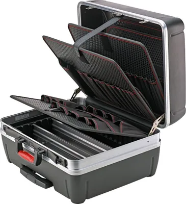 Produktbild von FORMAT Werkzeugtrolly 485x375x230mm HDPE, mit Taschen