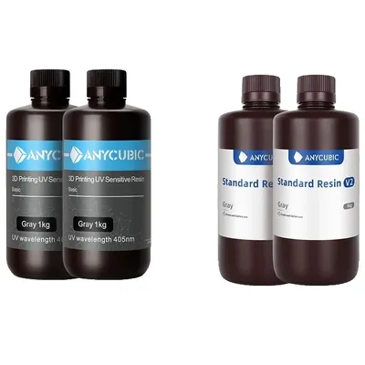 Produktbild von 3D-Druckharz, schnelle Aushärtung, hohe Präzision, Grau-2KG