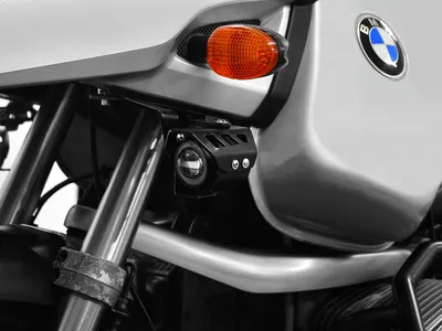 Produktbild von LED Zusatzscheinwerferset inkl. Halteset für Abblendlicht mit Gehäuse kompatibel mit BMW R 1150 GS