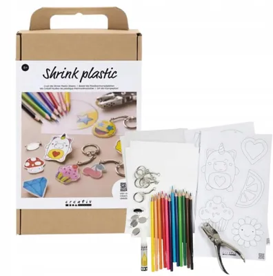 Immagine prodotto di Ciondolo con disco termoretraibile in plastica Kreativmix