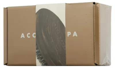 Productafbeelding van Acca Kappa Herenverzorging: Baardborstel - Wengehout - Natuurlijke zwarte borstelharen