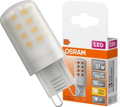Immagine prodotto di Osram 4058075757981 Lampadina LED Bianco caldo 2700 K 4,2 W G9 E