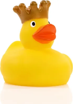 Produktbild von König – Quietscheente - Badeente - ca. 8 cm gross