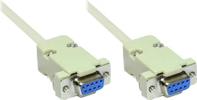 Produktbild von Serielle Verbindung 9-Pol Buchse an Buchse 1:1  Länge: 1,8m, Good Connections®