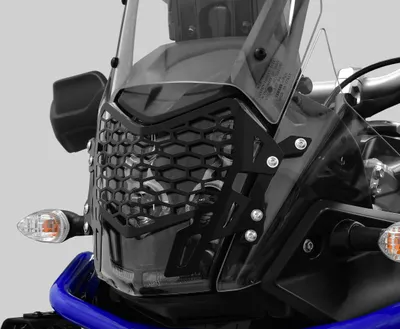 Produktbild von ZIEGER Scheinwerferschutz kompatibel mit Yamaha Ténéré 700 schwarz