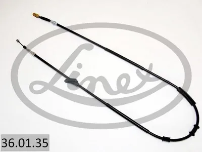 Produktbild von LINEX Handbremsseil 36.01.35 Rechts für ROVER 25 Schrägheck (RF) 1812/1591mm