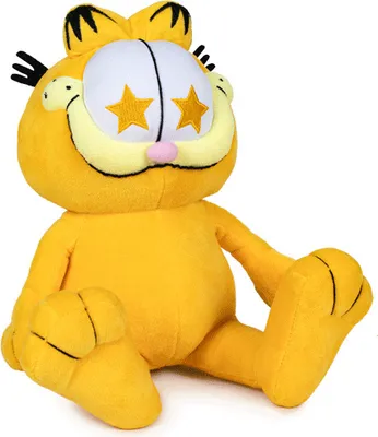 Produktbild von Garfield Stern-Emoji 30 cm Kuscheltier Nickelodeon Plüschtier Stofftier