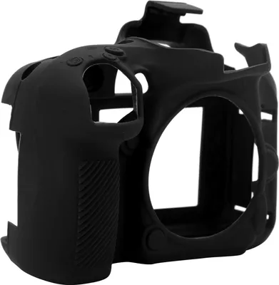 Productafbeelding van Siliconen beschermhoes voor digitale camera, geschikt voor de Nikon D600/D610 camera, zwart