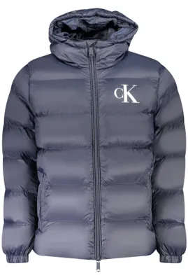 Image de Veste pour hommes, couleur bleue : résistante au vent et à l'eau, fabriquée en nylon recyclé