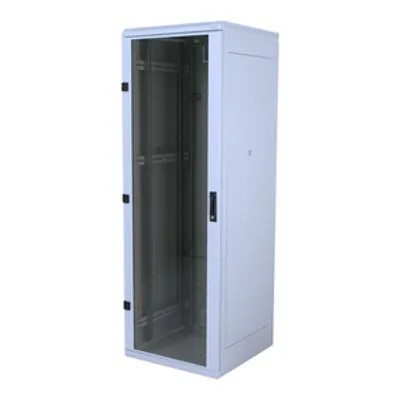 Produktbild von Triton RMA-22-A68-CAX-A1 22U Rackschrank - 482,60 mm Rack Width - Grau - Glas, Stahl - 300 kg Maximale Gewichtskapazität