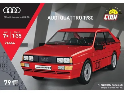 Produktbild von Audi Quattro 1980 (rot, Maßstab 1:35)
