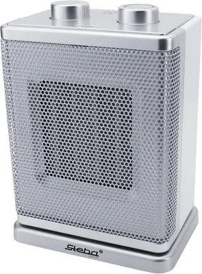 Obrázek produktu pro 39-24-00 392400 Keramický topný ventilátor, 30 m², bílá/stříbrná barva, 1800 W, 230 V