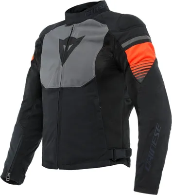 Produktbild von Dainese Air Fast Motorrad Textiljacke, schwarz/grau/rot, 46