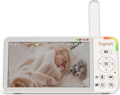 Immagine prodotto di Siemens Gigaset BABY 500 Video, 300 m, 60 min, 50 m, 300 m, Weiß, LCD
