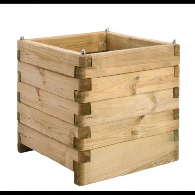 Image de Jardinière en bois OLÉA - 150 x 50 cm