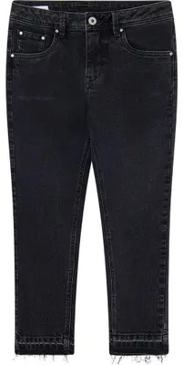 Productafbeelding van Pepe Jeans meisjesbroek Violet Jr, zwart (denim)