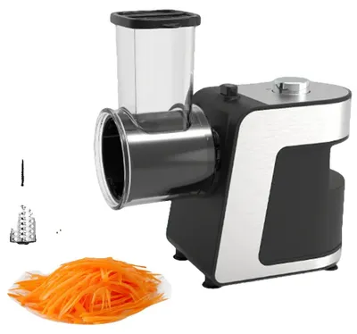Obrázek produktu pro Kráječ zeleniny, 5 v 1 nože, výkonný motor, jak je znázorněno