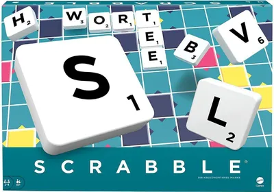 Produktbild von Mattel Y9598 - Scrabble - Original, Gesellschaftsspiel