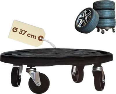 Produktbild von Transportroller Rollbrett Transportrollen Rollbrett Werkstatt Pflanzen Rollbretter Transport Möbelrollen flach Pflanzenroller rund Transporthilfe mit Rollen 40
