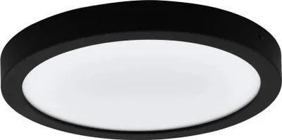 Produktbild von Eglo 75637 IDUN 2 LED Aufbauleuchte 15W Ø300mm Schwarz Weiss Neutralweiss