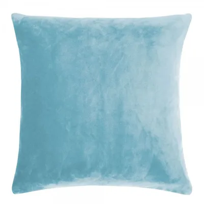 Produktbild von PAD Kissenhülle Smooth Samt Aqua Blau (50x50cm)