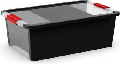 Produktbild von Kis Kis Bi Box Aufbewahrungsbox - 26L - 55x35x19cm - Schwarz