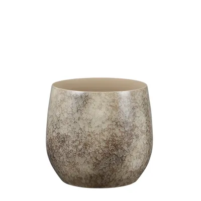 Produktbild von Mica Decorations Oliver Blumentopf - H26 x Ø29 cm - Terrakotta - Braun