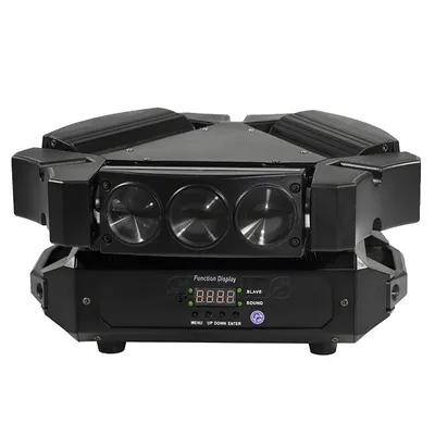 Produktbild von Moving Head Beleuchtung, RGBW LED, Vielseitige Steuerungsmodi, Bunt, EU-Stecker