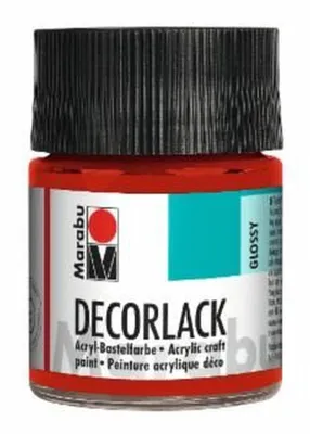 Obrázok produktu pre Marabu 1130 05 031 Decorlack akrylová farba čerešňová červená 50 ml(S)