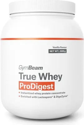 Produktbild von GymBeam True Whey ProDigest 900 g, Vanille