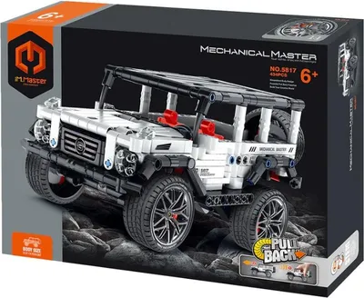 Produktbild von iM.Master Blöcke, Geländewagen, weiß, 434 Teile, 5817