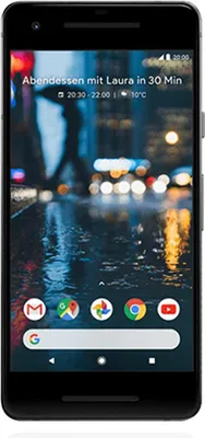 Produktbild von Google Pixel 2, 12,7 cm (5"), 4 GB, 64 GB, 12,2 MP, Android 8.0, Schwarz